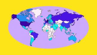Heat Map of International Cultural Activities 2020