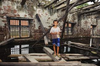 Heritage in Transition- Isabelle Boon. She captures how the reallocation of colonial heritage in Jakarta and Semarang puts a social shift in progress. Funded by the Shared Cultural Heritage Matching Fund. Photo: Isabelle Boon