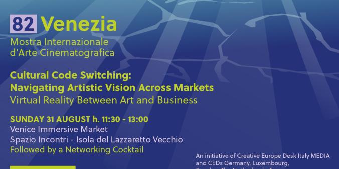 Cultural Code Switching: Navigating Artistic Vision Across Markets at The Venice Immersive Market