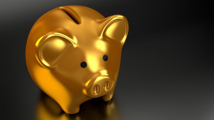 Gouden spaarpot