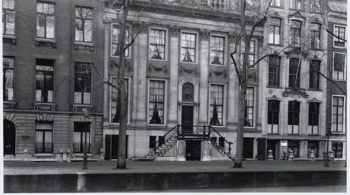 Herengracht 474-478, Amsterdam. Photo: G.L.W. Oppenheim, 1952, Stadsarchief Amsterdam