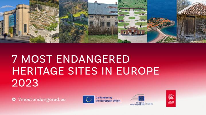 7 meest bedreigde Europese erfgoed locaties in Europa 2023