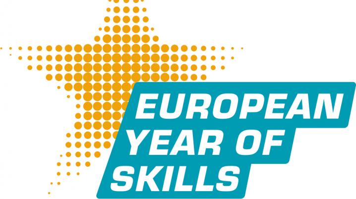 Logo van European Year of Skills 2023