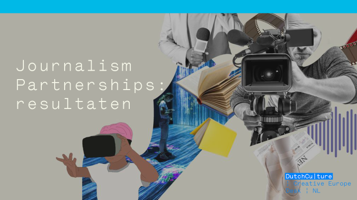 Resultaten van de Journalism Partnerships-oproep.