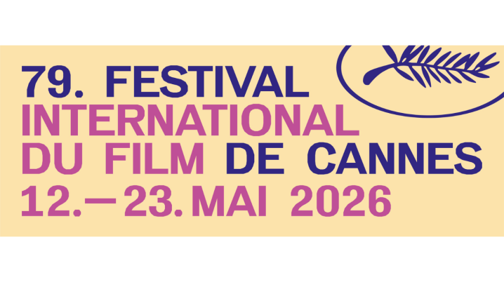 Simple banner with text: 79. Festival International Du Film De Cannes